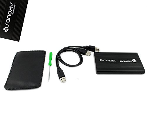 SANOXY Caja Externa HDD SATA 2.5 USB 2.0 Negra miniatura 3