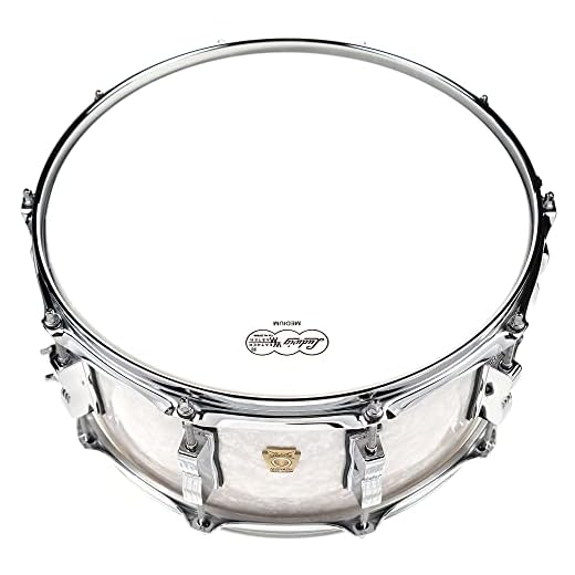 Ludwig Classic Maple Snare Drum - 6.5x14" - White Marine Pearl (LS403XX0P)