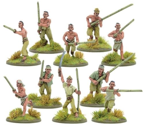 Escuadrón de Lanceros Japoneses con Lanza de Bambú miniatura 2