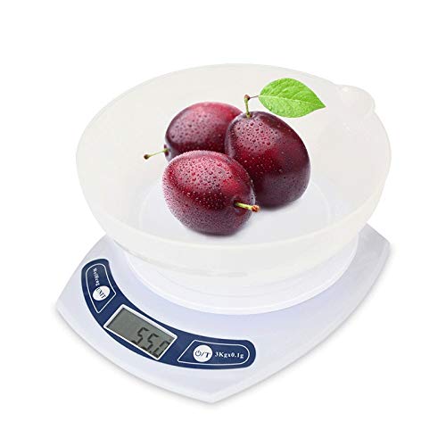 Kitchen Electronic Scale 0.1g Precision Food Baking Ultra-Thin Platform Jewelry Weighing Mini Balance