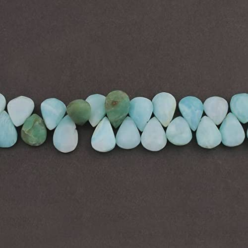 Opal du Pérou en briolettes facettées LKBEADS gouttes pour création de bijoux SB2513