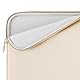DOMISO Laptoptasche 17 zoll Laptop Tasche Hülle Schutzhülle Wasserdicht laptop-taschen Laptophülle Notebooktasche Sleeve Case für HP Pavilion Envy/Dell/IdeaPad/LG Gram/MSI/ASUS/Razer,Beige