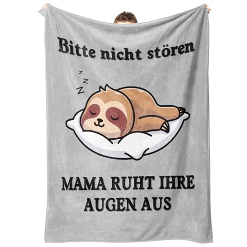 Niyewsor Geschenke für Mama Weihnachten, Kuscheldecke Mama Geschenk von...