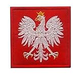 Poland Eagle Poland GROM Polish Special Force Military Embroidered Decorative Patch (color1)