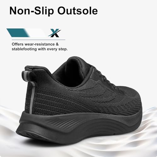 BQQ Men's Walking Shoes Slip on Comfortable Lightweight Running Shoes Athletic Gym Workout Cross Training Sneakers4