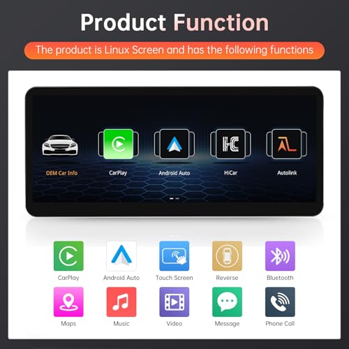 Pantalla táctil Road Top 12.3" Linux para Mercedes-Benz NTG5.0 miniatura 2