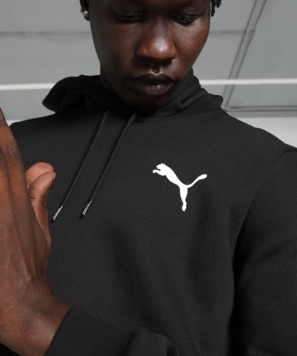 Image of PUMA Men Polycotton Regular Fit Hooded Sweatshirt