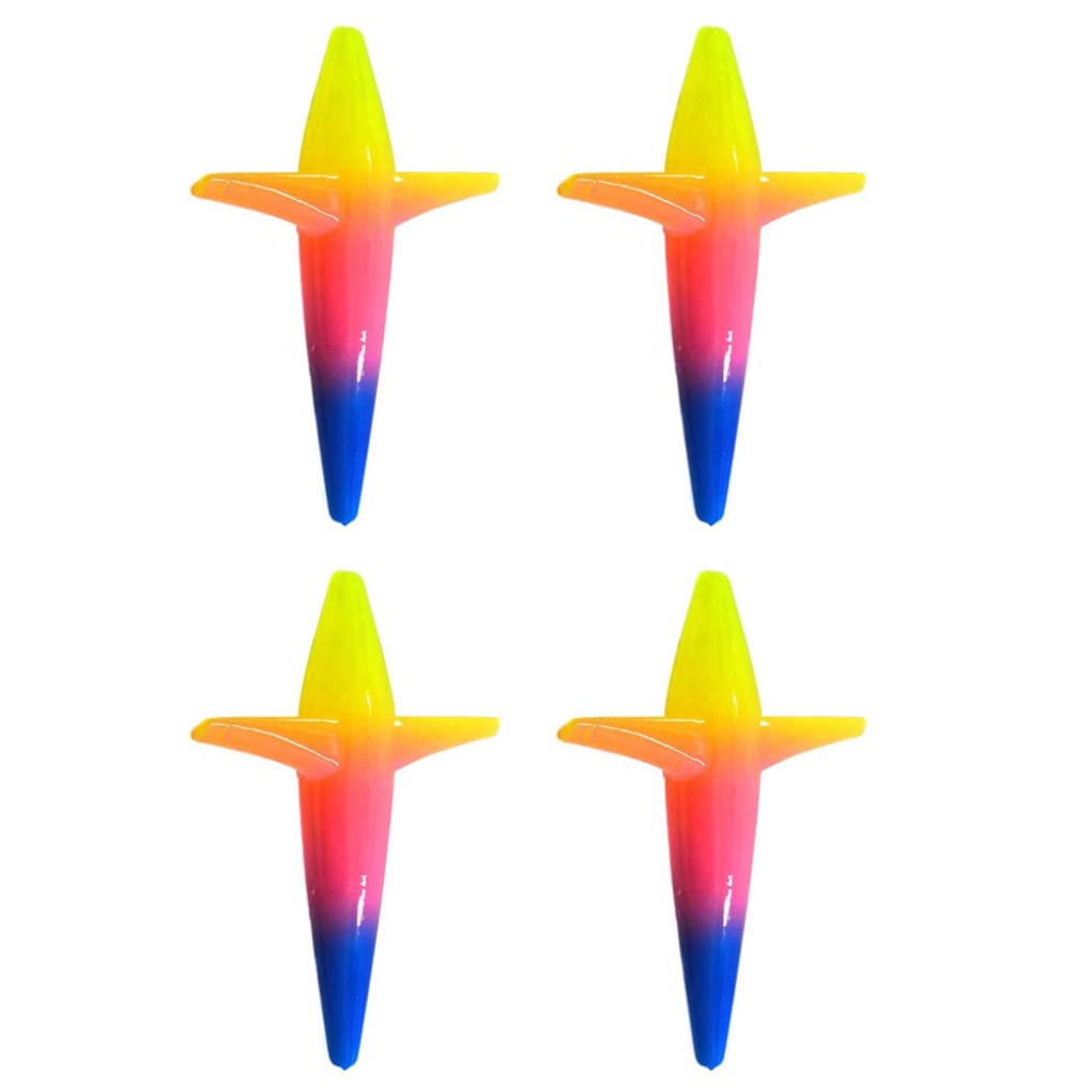 Fishing Saltwater Lures Trolling Bird Teasers Bird Shaped Rainbow Jigging Lures Trolling Bird Teaser 4pcs