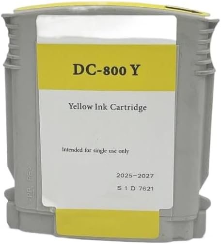 Ink Cartridge Compatible with DILETTA 600i 700i 800i Series Certificate Printer DILETTA800 DC-800 (DC-800 BK)