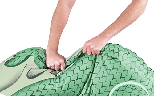GoFloats Giant Inflatable Pool Floats - Choose Unicorn, Dragon, Flamingo, Swan, or Bull - Includes Drink Float by GoFloats - Used condition - Image 5