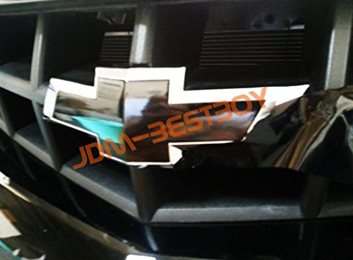 Pink Glitter Sparkle Diamond Compatible With Chevy Chevrolet Bowtie Emblem Vinyl Car Wrap Decal Sticker Cover Overlay (2Pcs) 5"X10" (10Cm X 25Cm) #TOP2