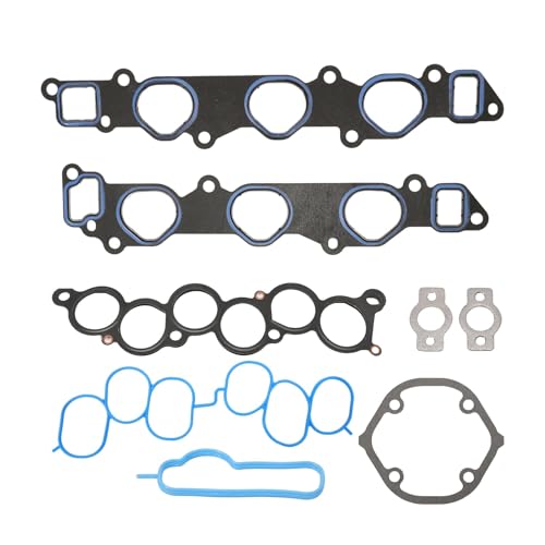 Image of Lower Upper Intake Manifold Gasket Set MS92766 Fits ES300 RX300 3.0L V6 1994-2003, Avalon 3.0L 1995-2004, Camry 3.0L 1994-2006, Highlander 3.0L 2001-2003, Sienna Solara 3.0L 1999-2003