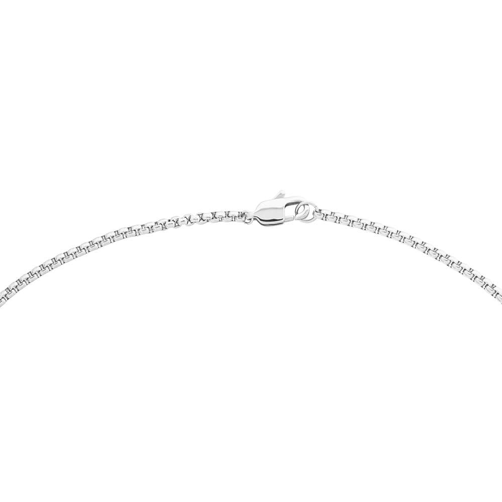 Calvin Klein Collana con Pendente per Uomo Collezione GRID in Acciaio Inossidabile - Disponibile in Versione Argento o Nero