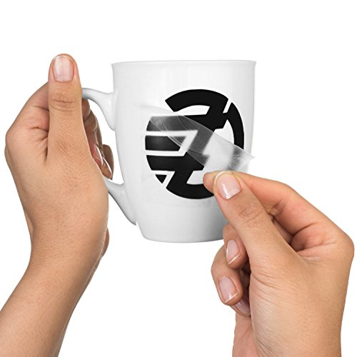 Permanent Adhesive Backed Matte Vinyl Sheets By Ez Craft Usa - 12" X 12" - 40 Sheets Works With Cricut & Other Cutters #TOP4