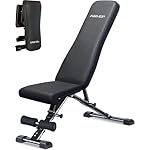 AIRHOP Upgraded Adjustable Weight Bench, Bench Press Full Body Workout, Quick Fold Space Saving, Workout Bench for Home Gym Strength Training