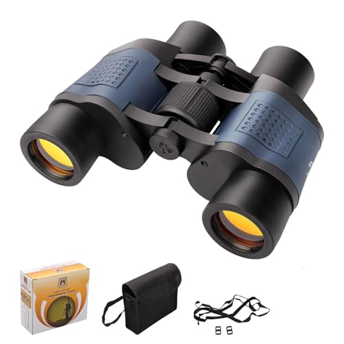 LBOYLOVE Binoculars Long Distance 60 x 60 HD Professional with IPX7 Waterproof Adultnight Vision Binoculars Bright and Clear Field of View for Travel Bird Watching Sports and Wild