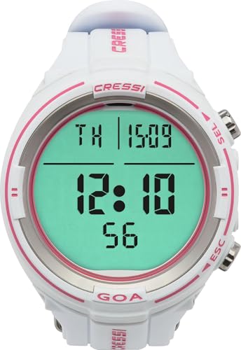 Image of Cressi Goa Dive Watch Computer | 4 Programs - Air /Nitrox, Freediving, Gage | Made in Italy