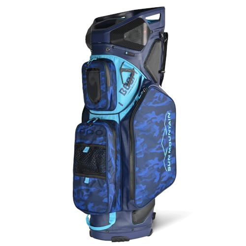Sun Mountain 2023 Boom Golf Cart Bag Navy/Blue