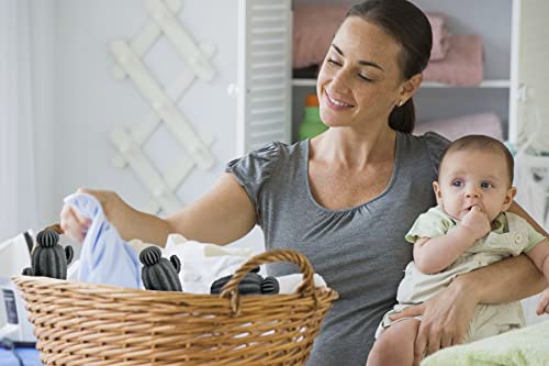 Sunseeke Silicone Dryer Balls, Natural Fabric Softener, Reusable, Reduces Clothing Wrinkles And Saves Drying Time, 4-Pack (70% Dim Grey) #TOP5