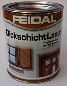 Feidal Dickschichtlasur , Farbton Eiche hell / v. Fachhandel / 750 ml / Speziallasur äußerst...