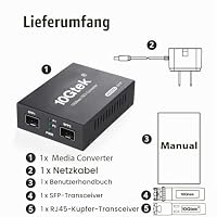 10Gtek SFP+ Media Converter G0200-SFP (Kit #31), 10GBase-T Reach 30 Meters, SFP+ SR Module, 300 m, MMF, 850 nm – Ansicht 2