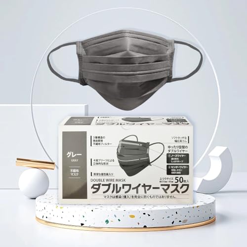 [NP] �}�X�N �����ɂ��Ȃ�Ȃ� �s�D�z�ގ��}�X�N � �O�w�\�� ��l�p ���ʃT�C�Y ���S�� �ʋC�� �g���̂ă}�X�N �h�o �_�u�����C���[ �v���[�c�^ �}�X�N ���l�������₷�� BFE/VFE/PFE�t�B���^�[ PM2.5�Ή� �����q99���J�b�g ��