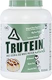 Body Nutrition Protein Trutein Powder - Naturals CinnaBun 4lb Whey, - Natural Low Carb Keto Friendly Drink - Lean Muscle Builder, Workout, Recovery