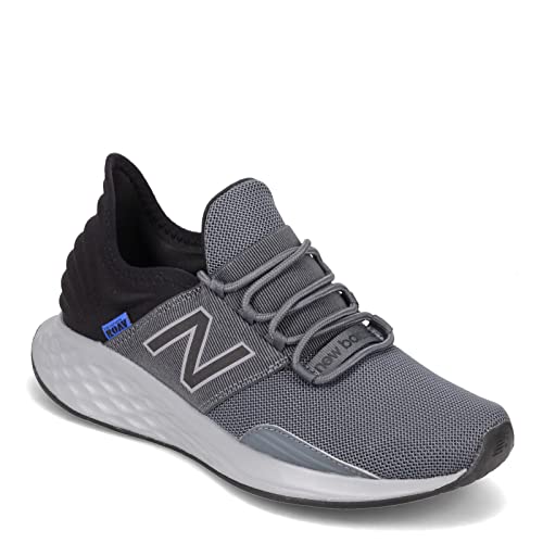 Image of New Balance Men's Fresh Foam Roav V1 Sneaker, Lead /Black /Cobalt, 11 M US