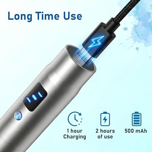Microneedle Pen with 12 Replacements