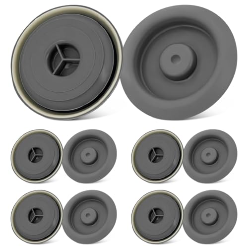 YIPFEN Lot de 8 bouchons de carrosserie, en caoutchouc, soubassement, accessoires pratiques pour l'entretien des véhicules, étanches, pour Audi, VW, châssis, trous de...