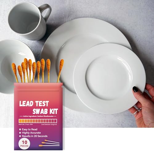 Aawipes ICSSLT-10 Lead Test Swab Kit (10 Pcs Lead Testing Swabs In Sealable Bag) 20-Second Results By Using Water Only. Lead Test Strips thumb #5