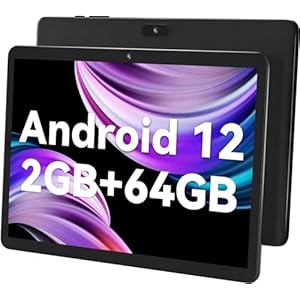 SGIN Kinder Tablet 10,1 Zoll Android 12, 2GB RAM 64GB ROM