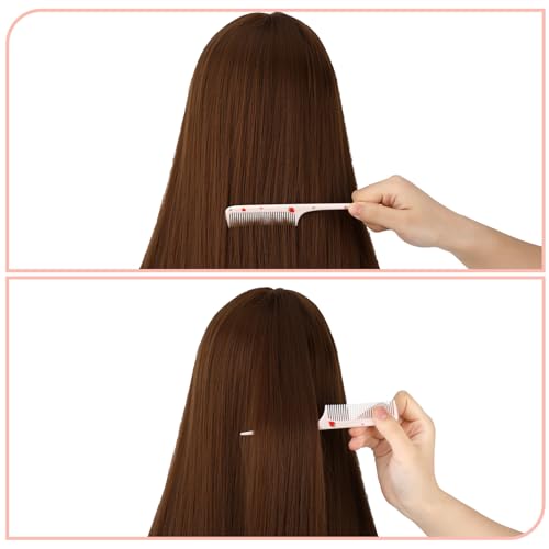 Set de 2 Peines de Pelo Rosas con Diseño de Fresa miniatura 5