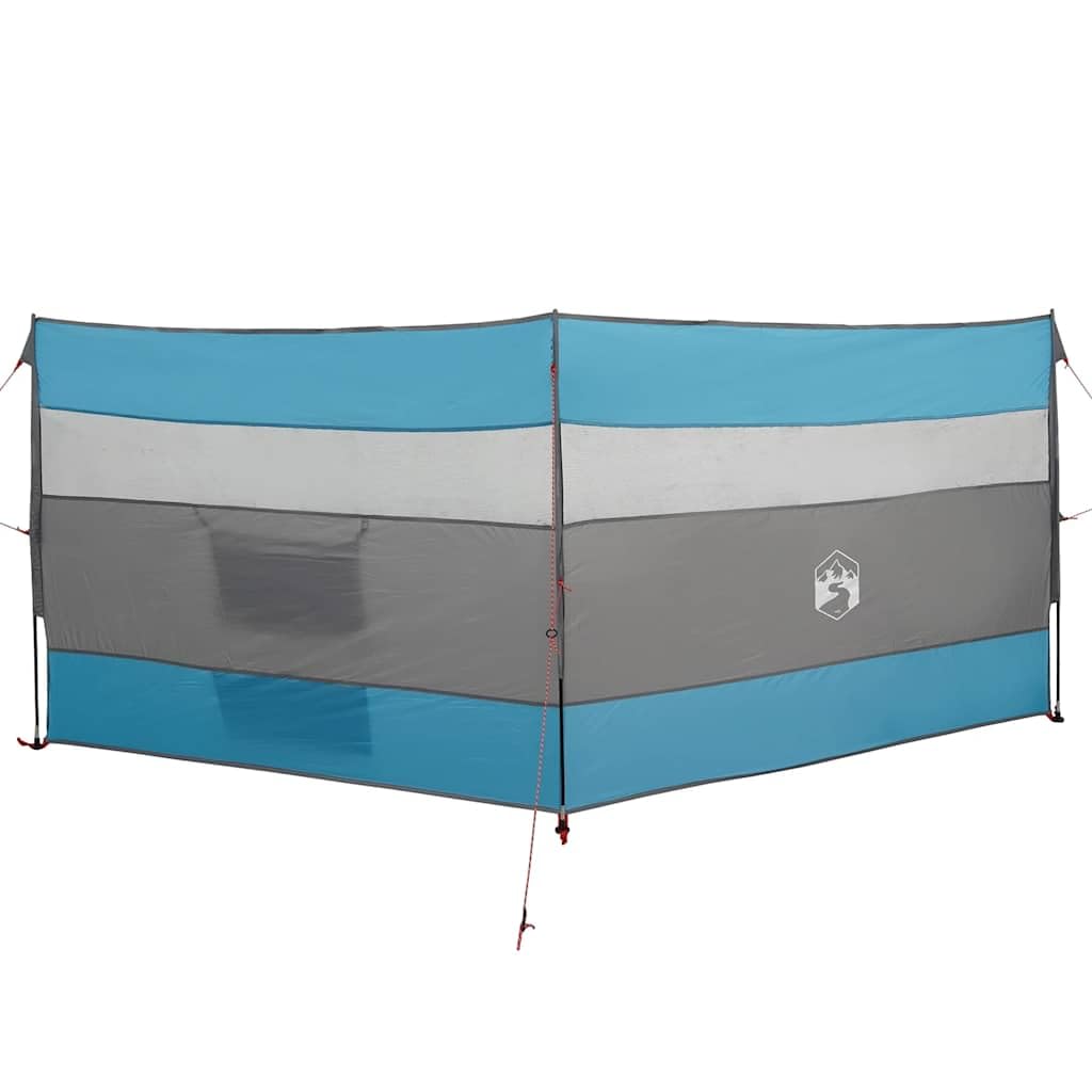 vidaXL Camping Windbreak Blue 340x130 cm Waterproof