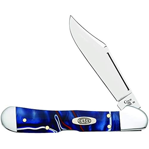 Case WR XX Pocket Knife Patriot Kirinite Mini Copperlock Item #11211 - (101749L SS) - Length Closed: 3 5/8 Inches