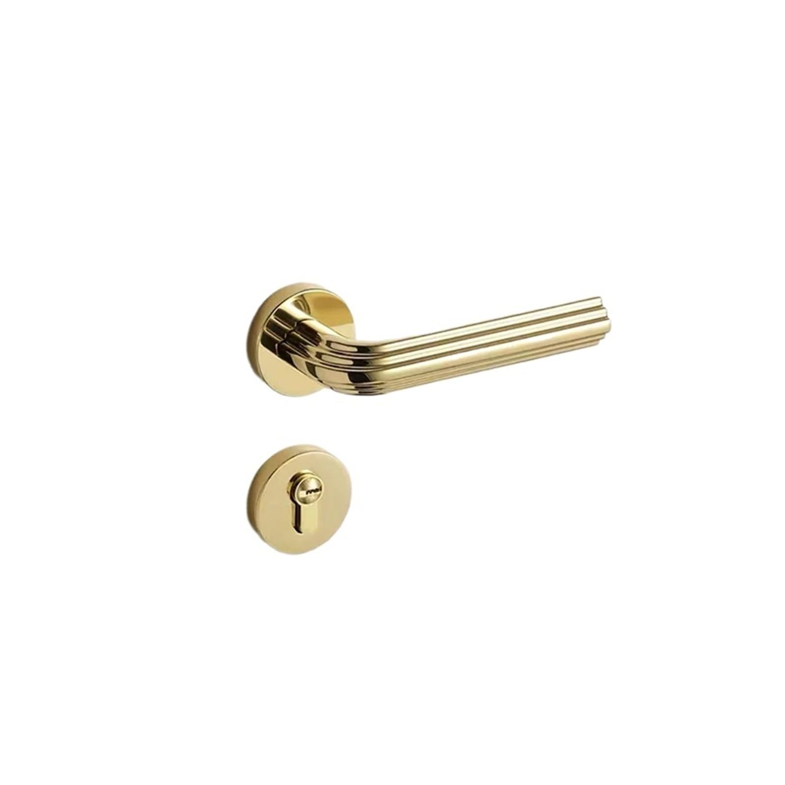 Indoor silent door lock wooden Italian style split(MAGNETIC LOCK BODY_72MM)
