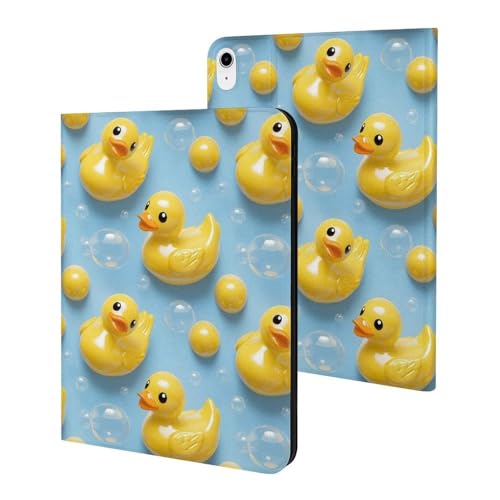 Housse iPad 11 2025 antichoc style canard brillant pour protéger l'écran