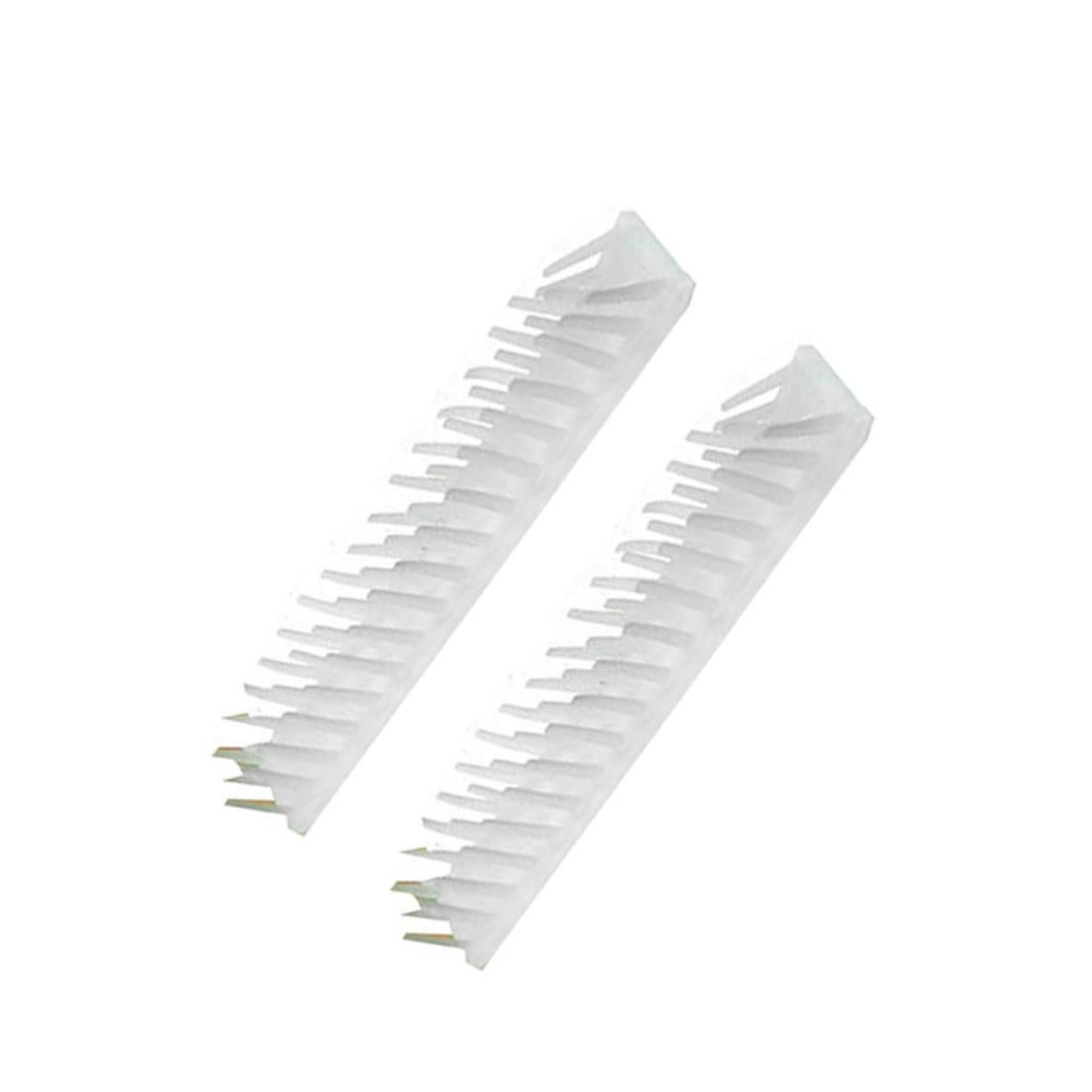 COLLBATH 12 Stk Katzenbürste Kamm Katzenwandecke Kätzchen Wandbürste Wandkratzbürste Haustierpflegebürste cat massager katzenmassager Eckmassagegerät für Katzen Katze selbst Weiß