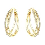 Cadeau parfait pour chaque femme - Emballées dans une élégante boîte, ces créoles sont le cadeau idéal pour les anniversaires, la fête des mères, la Saint-Valentin ou les anniversaires de mariage - pour votre petite amie, mère, sœur ou vous-même.