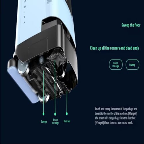 Advanced Robotic Vacuum Cleaner for Large Spaces