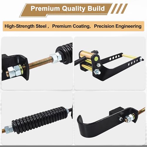 Image of 2 PCS 3611-YHD Rear Leaf Spring Helper Fits Ford F150 4WD 2009-2025
