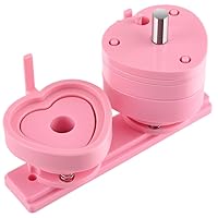 値下げ☆缶バッジメーカー ピンク 32mm 58mm 値下げ☆缶バッジメーカー ピンク 32mm 58mm