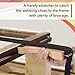 Colingmill Wooden Webbing Stretcher Upholstery Tool Webbing Puller Stretcher with Plenty of Leverage for Jute Canvas Carpet Upholstery Repair Tools Supplies