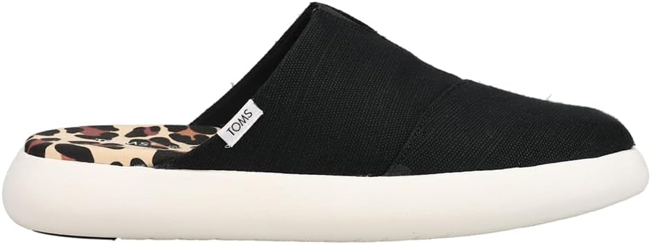 TOMS Womens Alpargata Mallow Mule Sneakers Shoes Casual - Black - Size 5 B