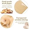 Sandwhich Bags 500-Pack Bakery Bags With Window - 5.1x7.5 Inch Kraft Paper Cookie Bags With Seals 5.1x7.5 Inch Kraft Paper Cookie Bags With Window 500 Count - View #2