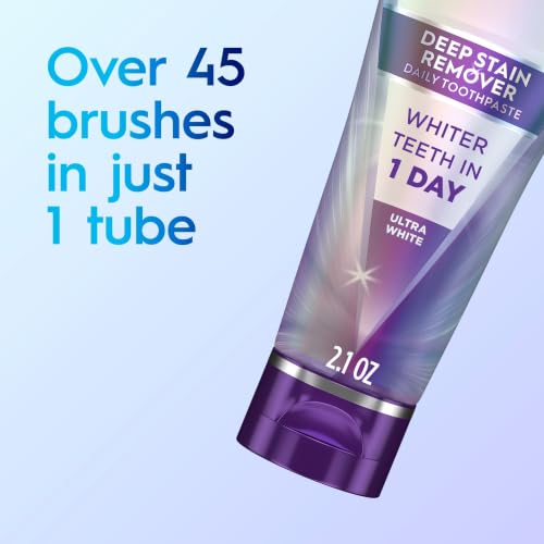 Image of Crest 3DWhite Brilliance Deep Stain Remover Ultra White Toothpaste - 2.1oz