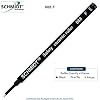 4 Pack - Schmidt 888 Black Fine Rollerball Refill