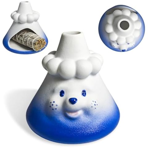 Handmade Ceramics Incense Palo Santo Holder Burner Cover