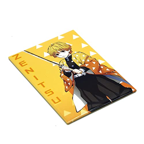 Imán decorativo Zenitsu Agatsuma Demon Slayer redondo miniatura 3