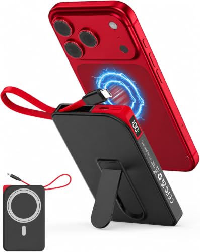 Bateria Externa Magnetica 10000mAh Carga Rapida Power Bank Portatil MP51YL0107D